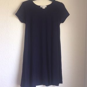 Short navy blue dress